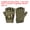 Camo, variant on Uxcell Men's Outdoor Fingerless Gloves Half Finger Gloves Breathable Workout Gloves Desert Camo 1Pair XL