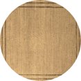 thumbnail image 1 of Ahgly Company Indoor Round Oriental Brown Industrial Area Rugs, 4' Round, 1 of 4