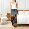 thumbnail image 2 of Haiem Yak Women's Pajama Pants Ultra Lightweight Pjs Bottoms Sleepwear Bottom Pants With Pocket Drawstring-Large, 2 of 7