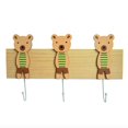 thumbnail image 1 of OUSITAID Key Hook Nordic Wooden Rack Storage Wall Hanging Home Decoration Coat Hook, 1 of 7