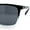 Black Clear - Black, variant on Mens Classic Rectangle Sporty Gentlemanly Plastic Fashion Sunglasses Shiny Black
