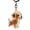 J, variant on Dog Hair Collector Keychain Cute Hanging Pet Fur Keepsake Capsule Pendant for DIY Dog Memorials, Pet Hair Memorial Keepsake, Creative Gifts for Dog