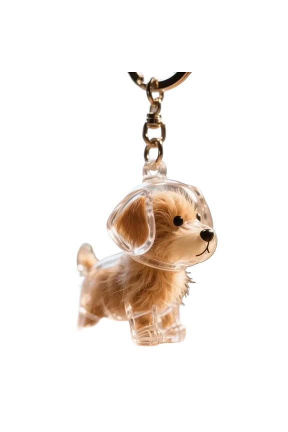 Pet Memorial Hair Keepsake Capsule - Pet Hair Keeper Keychain, Gift for Pet Loss, Cat & Dog Hair Collector