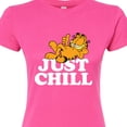 thumbnail image 3 of Garfield - Just Chill - Juniors Fitted Graphic T-Shirt, 3 of 5