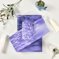 thumbnail image 6 of Towel Set of 3, Periwinkle Blue Lavender 1 Bath Towel, 1 Towel, 1 Small Square Towel, Strong Soft and Compact Absorbent Yoga Gym Hotel Excellent Choice. Washcloth Gift, 6 of 7