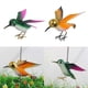 thumbnail image 2 of Garden Bird Decoration 3D Metal Bird Shaped Hanging Sculpture Animal Figurine, 2 of 5