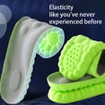 thumbnail image 2 of 4D Cloud-Like Comfort Soles for Women - Soft Memory Foam Cushioning Insoles - Trim to Fit Steppers Insoles with Arch Support for Foot Pain Relief and Fatigue Reduction Green - 2 Pair, 2 of 8