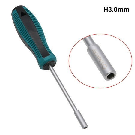 

alextreme Metal Socket Driver Wrench Screwdriver Hex Nut Key Nutdriver Hand Tools 3Mm Outdoor