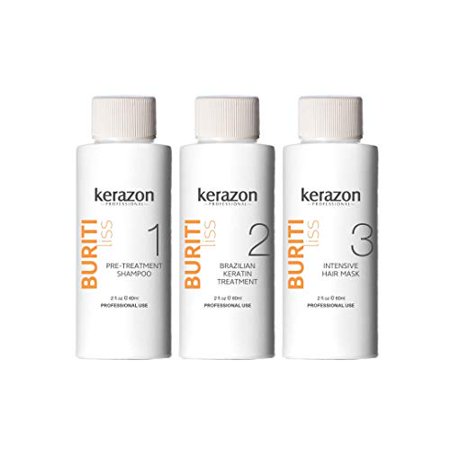 Tratamiento de Keratina Queratina Brasileña para Alisar KERAZON Kit Importada - Brazilian Keratin Treatment Complex Blowout