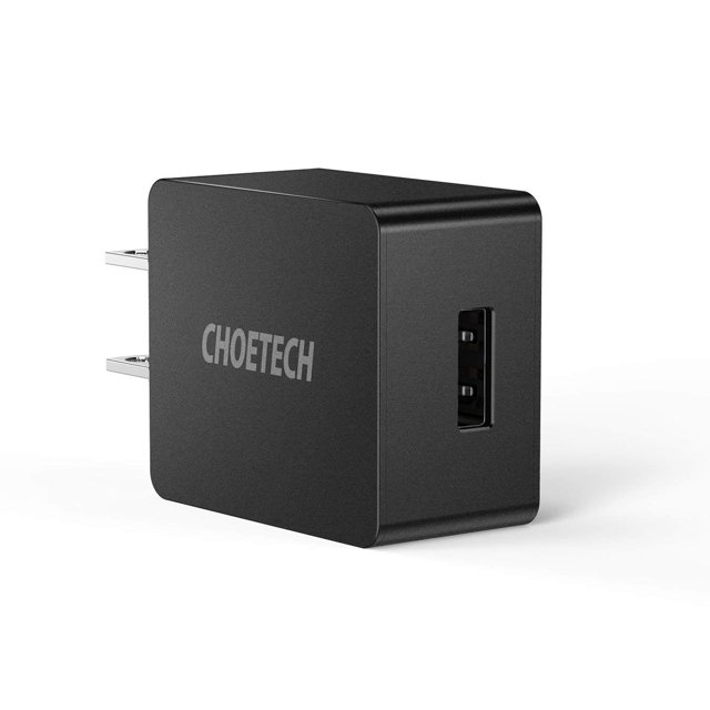 USB Wall Charger, UL Certified 2.4A 12W Travel Wall