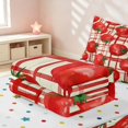 thumbnail image 5 of Erosebridal 3D Tomato Zipper Twin Comforter Sets with Fitted Sheet and 2 Pillowcases, Botanical Fruit Zipper Bedding Set, Polka Dots Reversible, 5 of 7