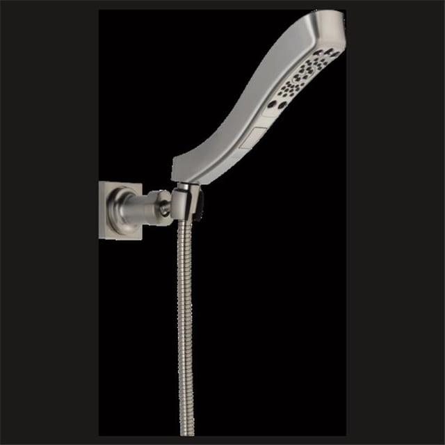 Delta 55552-SS Stainless Steel H2Okinetic 4-Setting Adjustable Wall Mount Hand Shower