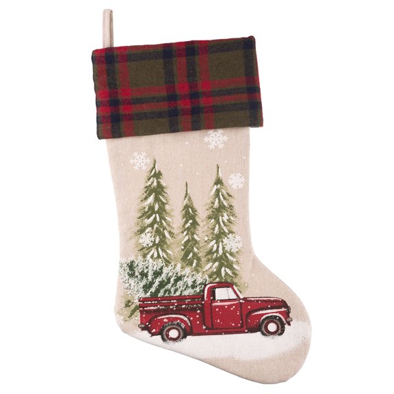 Haute Decor Nostalgia HangRight® Christmas Stocking - Hangs Straight