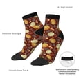 thumbnail image 6 of Rocae Pumpkin Leaf Daisy for Premium Adult Socks,Comfortable, Breathable, and Durable Socks, Perfect for Everyday Wear, 6 of 7
