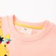 thumbnail image 3 of Gibobby Sudadera Forro Polar clásico con Cuello RedondoNiños Niñas otoño Animal estampado sudaderas algodón Casual cuello redondo manga larga Tops pulóve(Rosa, 2-3 Años), 3 of 5