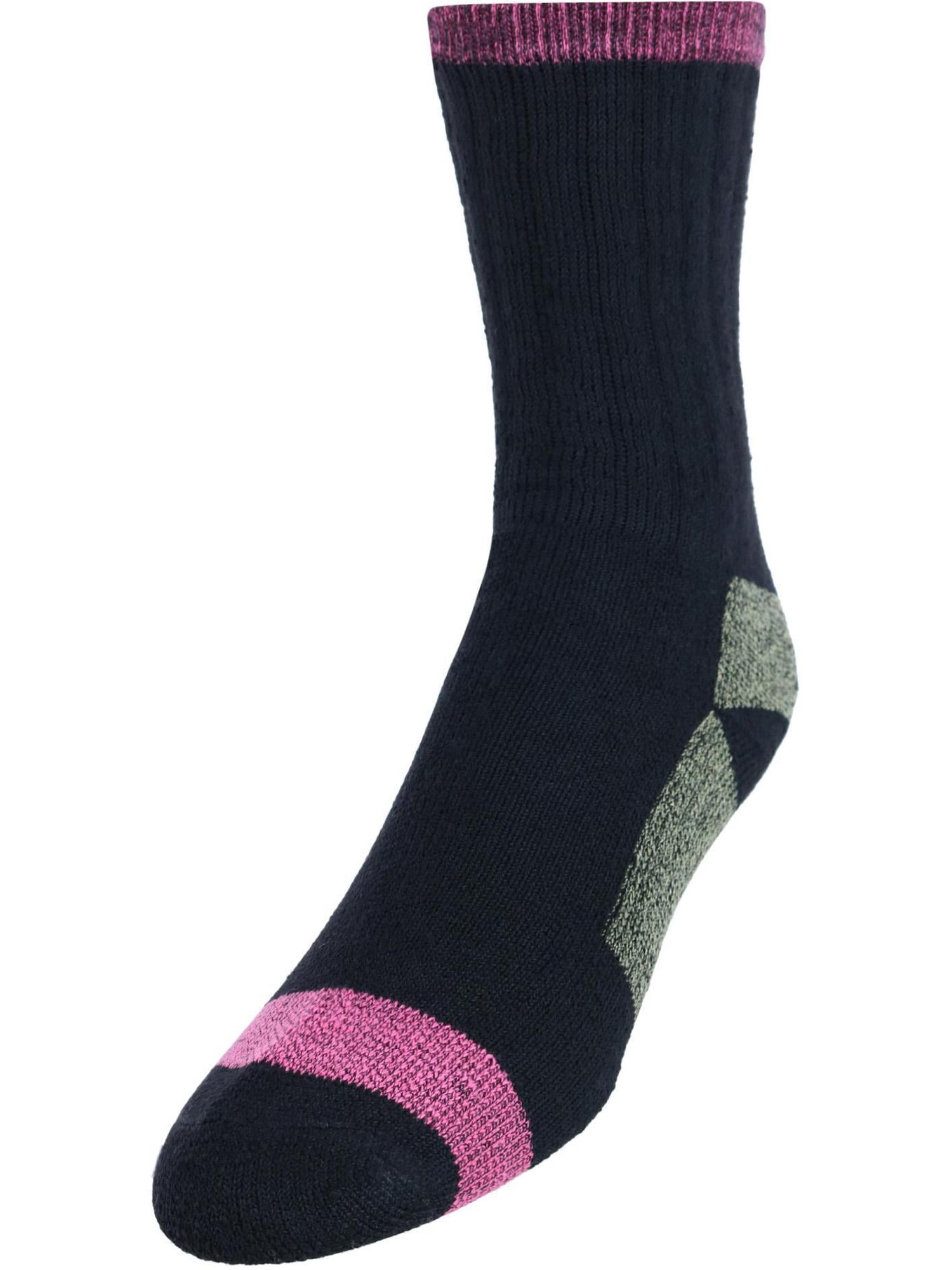 CTM Wool Blend Crew Socks (2 Pack) (Men)