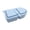 Light Blue, variant on XIPYYKM 1 Pack Silicone Reusable Snack Container with Lid - 8 oz Double Compartment Snackle Box for Adults, BPA-Free & Leakproof, Small for Dressing, Snacks, Office, Picnic