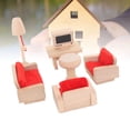 thumbnail image 1 of Miniature Living Room Furniture Set, Robust Detailed Mini Living Room Furniture Set   for Kids, 1 of 7