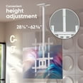 thumbnail image 5 of ONKRON Ceiling TV Mount for 32”-80” Flat/Curved Screens up to 150 lbs – Tilting Swiveling max 600x400 VESA, 5 of 10
