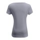 thumbnail image 2 of Gibobby Blusas De Moda Camiseta de manga corta sólida versátil con cuello en V grande para mujer（Gris， L), 2 of 3