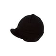 thumbnail image 1 of Blank Cuff Beanie Visor- Black, 1 of 2