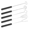 thumbnail image 4 of Dipping Chocolate Fondue Fork Forks Tool Stainless Steel Set Dessert Candy Sticks Tools Barbecue Dipper Kebab Truffles, 4 of 9