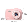 thumbnail image 3 of Dvkptbk Mini Thumb Camera Portable Pocket-Sized Digital Camera for Kids Small Video Recorder Photo Toy Gift for ChildrenTeens Beginners electronics, 3 of 5