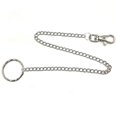 thumbnail image 1 of Hip Hop Pants Chain Secure Travel Wallet Chain Heavy Duty Jeans Link Coil Leash, 1 of 6
