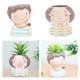 thumbnail image 1 of 2PCS / SET BOY \u0026 GIRL Resin Cactus Flower Decoración De Oficina Macarena Bonita maceta de resina, 1 of 7