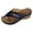 B, variant on Rokment Women's Orthopedic Wedges Dressy Sandals Trendy Casual Leather Platform Flip Flops with Arch Support Beach Comfortable Walking Slip on High Heels Slides Shoes A Size 6