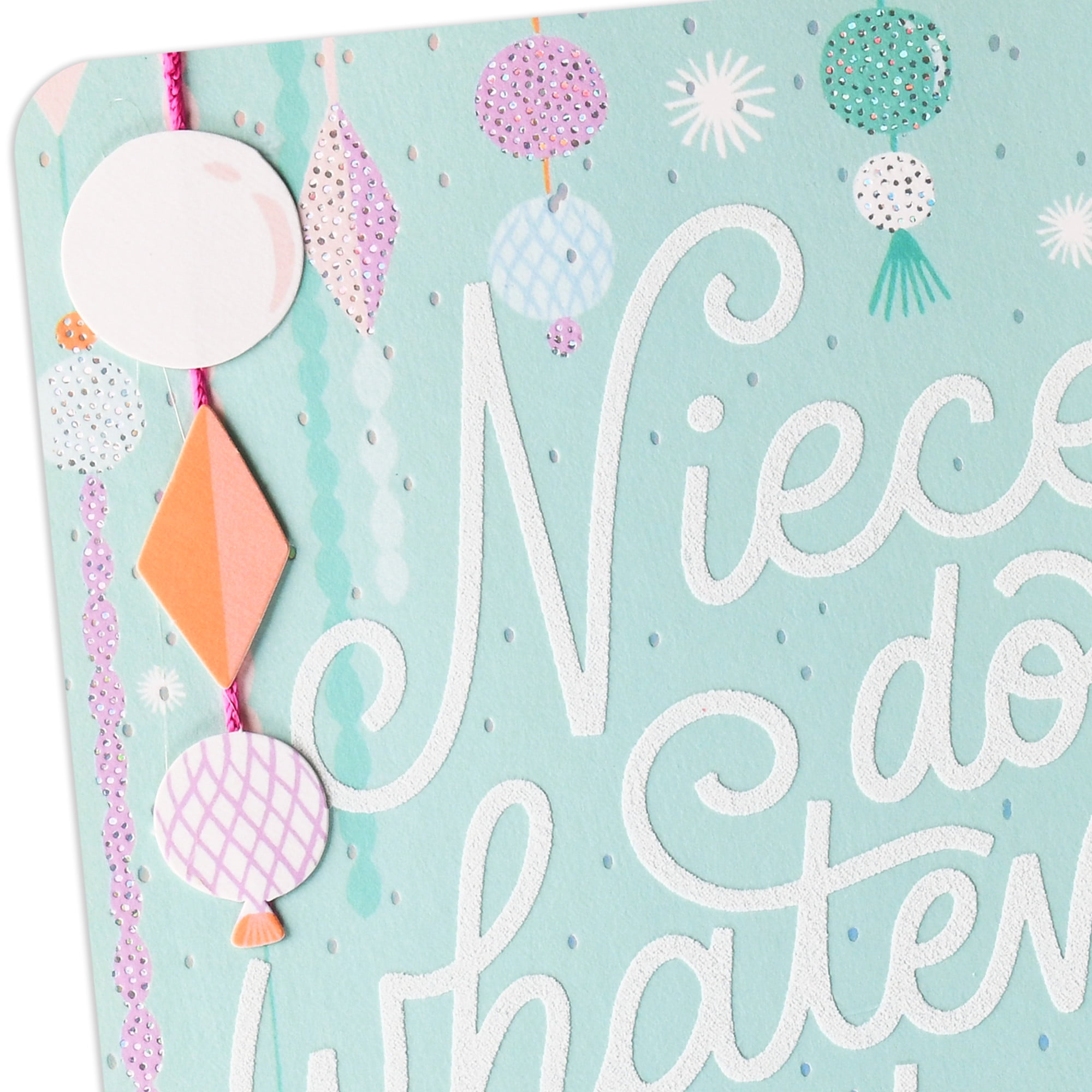 Hallmark Birthday Card for Niece (Let Each Moment Make Your Heart Happy)