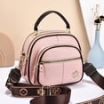 thumbnail image 2 of Coefficienta Classic Leather Shoulder Bag Multifunctional Adjustable Strap Wide Compartments for Women Hands Convenience, 2 of 9