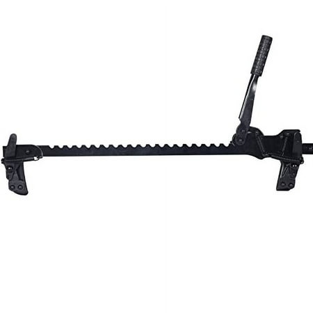 33" Fence Stretcher, Heavy Duty Steel All-Purpose Splicer with Ratchet Design, Upgrded Wire Puller Barbed Wire Fence Stretcher Tools for Splicing and Stretching Fence Wire, Black