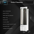 thumbnail image 2 of Pinnaco Manual Hand Soap Dispenser, Wall Mount Liquid Shampoo Shower Gel Dispenser, 200ml, 2 of 7