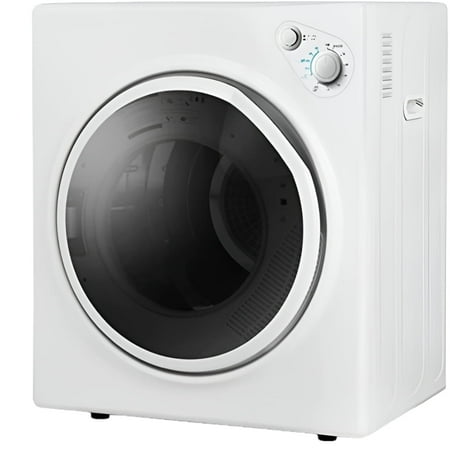 TABU 3.2 cu.ft. Portable Dryer for Clothes,13lbs Compact Dryer,Front Load,Stainless Steel Tub,White