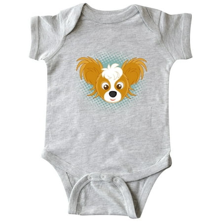 

Inktastic Papillon Dog Gift Idea Gift Baby Boy or Baby Girl Bodysuit