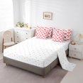 thumbnail image 3 of Erosebridal Geometric Buffalo Bed in a Bag Full size,Cute Bow Bed Set,Kawaii Plaid Bedding Full Size,Microfiber Dreamy Bedroom Decoration,Reversible,7pcs, 3 of 6