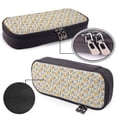 thumbnail image 4 of Lsque Funny Chicken Printed Big Capacity PU Leather Pencil Case Large Pencil Pouch Stationery Pen Bag Pencil Holder for Teen, 4 of 6