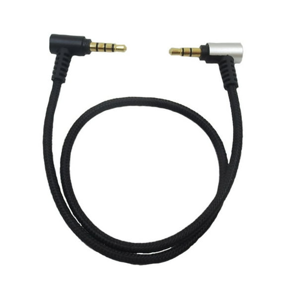 3.5mm Male to Male Jack 4 Pole Extension Aux Audio Cable for Smartphones Tablets Media Players for Rode SC7 Microphone