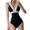 Black, variant on Vedolay Swimsuit Women Womens Cutout One Piece Swimsuits Tribal Bathing Suits Hollow Out Keyhole Swimwear,Black M