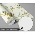 thumbnail image 6 of S4sassy Self Adhesive Wallpaper, Watercolor Botanical Print Wallpaper, Green Removable DIY Vinyl Wall Covering, Peel and Stick Contact Paper for Entryway accent wall, Easy Home Decor (25"x120"), 6 of 9