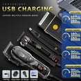 thumbnail image 4 of Men's Professional Hair Clipper & Trimmer Set with LED Display, Zero-Gap T-Blade, 4 of 5