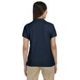 thumbnail image 3 of Harriton 5 oz. Blend-Tek Polo (M280W) Navy, S, 3 of 3