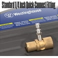 thumbnail image 3 of YANTONG Universal 15” Pressure Washer Surface Cleaner Attachment - 3400 Max PSI, 1/4” Connector - for Gas and Electric Pressure Washers, 3 of 5