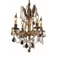 thumbnail image 1 of Elegant Lighting Rosalia 17" 4 Light Spectra Crystal Chandelier, 1 of 1