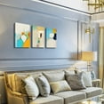 thumbnail image 2 of Canvas Wall Art For Living Room Minimalist Abstract Wall Decorations For Bedroom Modern Office Wall Decor Paintings Abstract Pictures Artwork Boho Canvas Art Prints Kitchen Home Decor 3 Piece Set, 2 of 6
