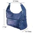 thumbnail image 2 of Women's Leather Medium Cross Body Purse Shoulder Ladies Handbag with Many Pockets, 2 of 6