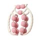 thumbnail image 3 of Rodillo de masaje para piernas, herramienta de masaje, masajeador de rodillos de 15 puntos, de mano para gimnasio Rosa, 3 of 9