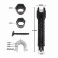 thumbnail image 2 of Herramientas de instalación de grifos y fregaderos, extractor de tubería de desagüe (cabeza de tornillo) y cabezales reemplazables para fontanería/taza de inodoro/fregadero/baño/plomería de, 2 of 5