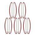 thumbnail image 2 of davian 10 Pcs Mâts de Bannière à Main Poignée Ergonomique Support de Drapeau à Main Bâtons à Main Tige de Bannière Rétractable Portable Sécurisée Antidérapante Adaptée pour Rouge 24cm, 2 of 8
